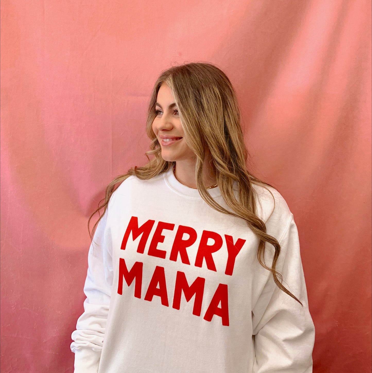 Merry Mama Crewneck- Holiday Shop