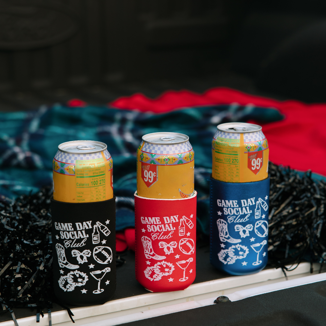 Game Day Social Club Can Cooler