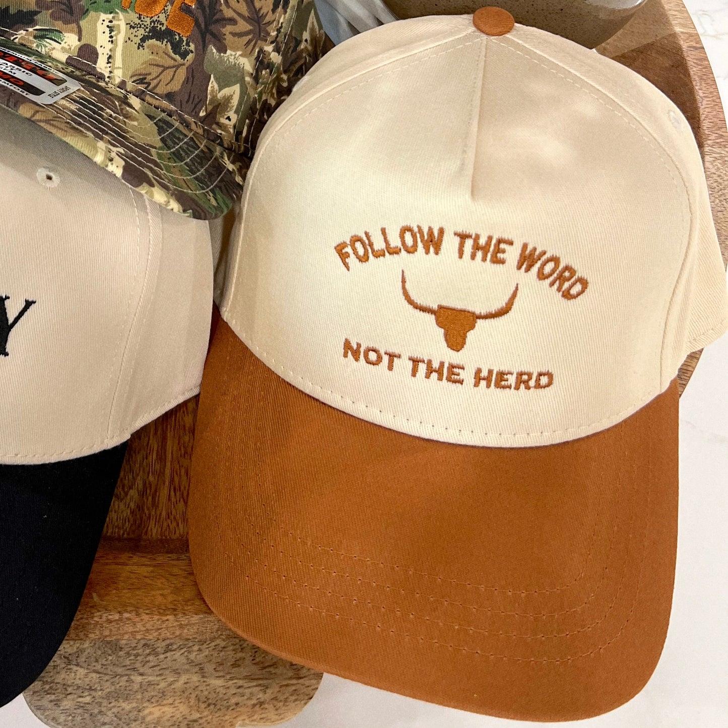 Follow The Word Not The Herd Hat