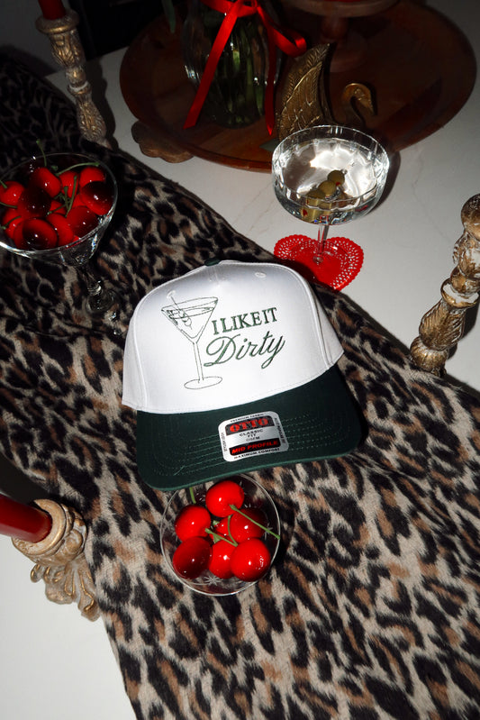 I Like It Dirty- Martini Trucker Hat