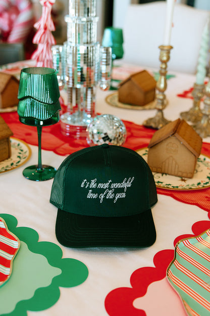 It's The Most Wonderful Time Of The Year Trucker Hat- Holiday Shop