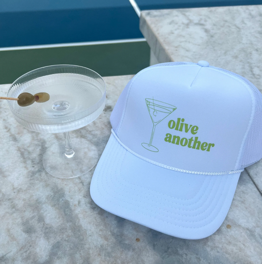 Olive Another Trucker Hat- Gifts For Her