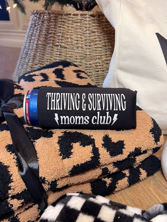 Thriving & Surviving Moms Club Can Cooler - Gifts For Moms