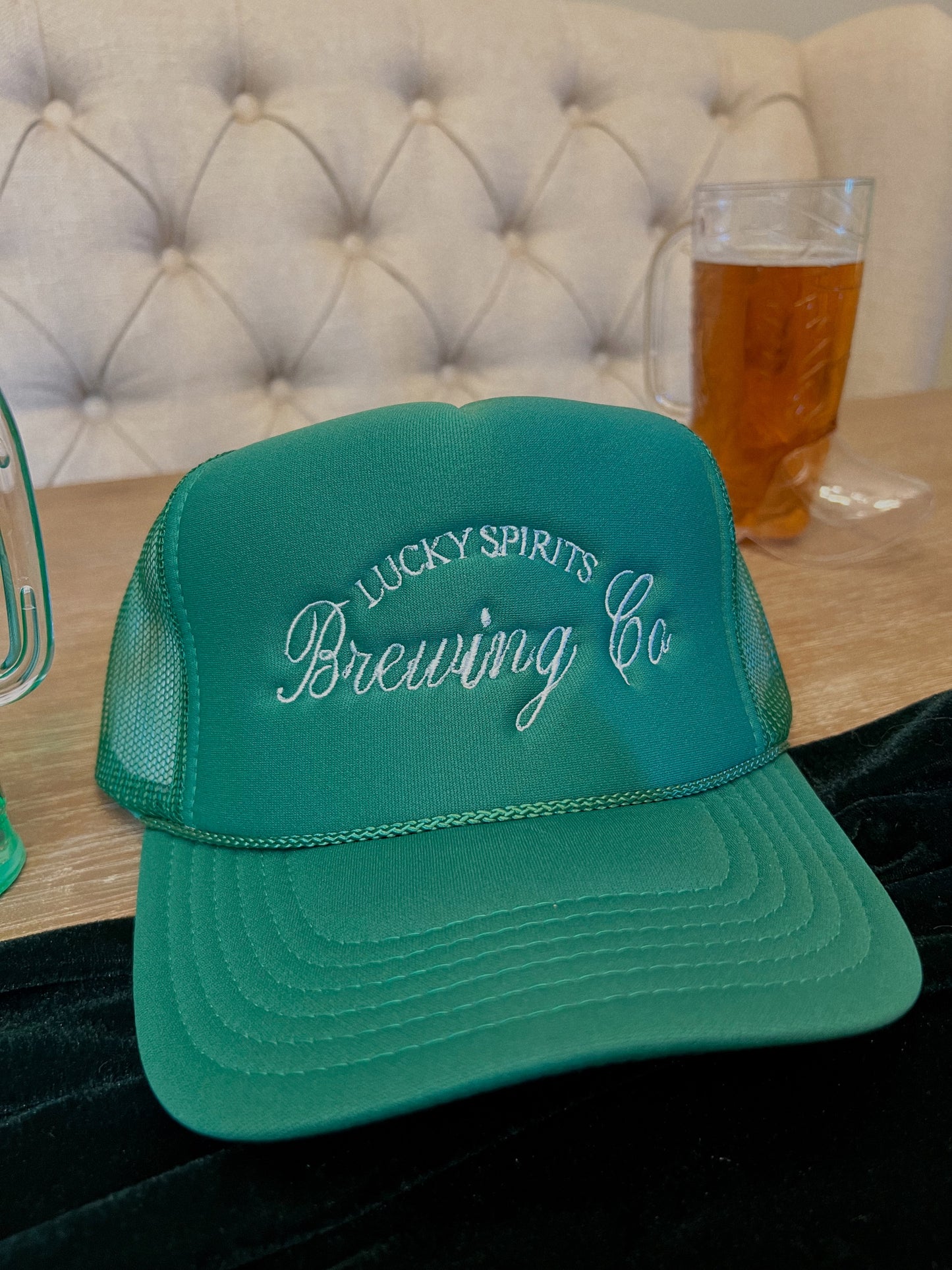 Lucky Spirits Brewing Co - Embroidered Trucker Hat