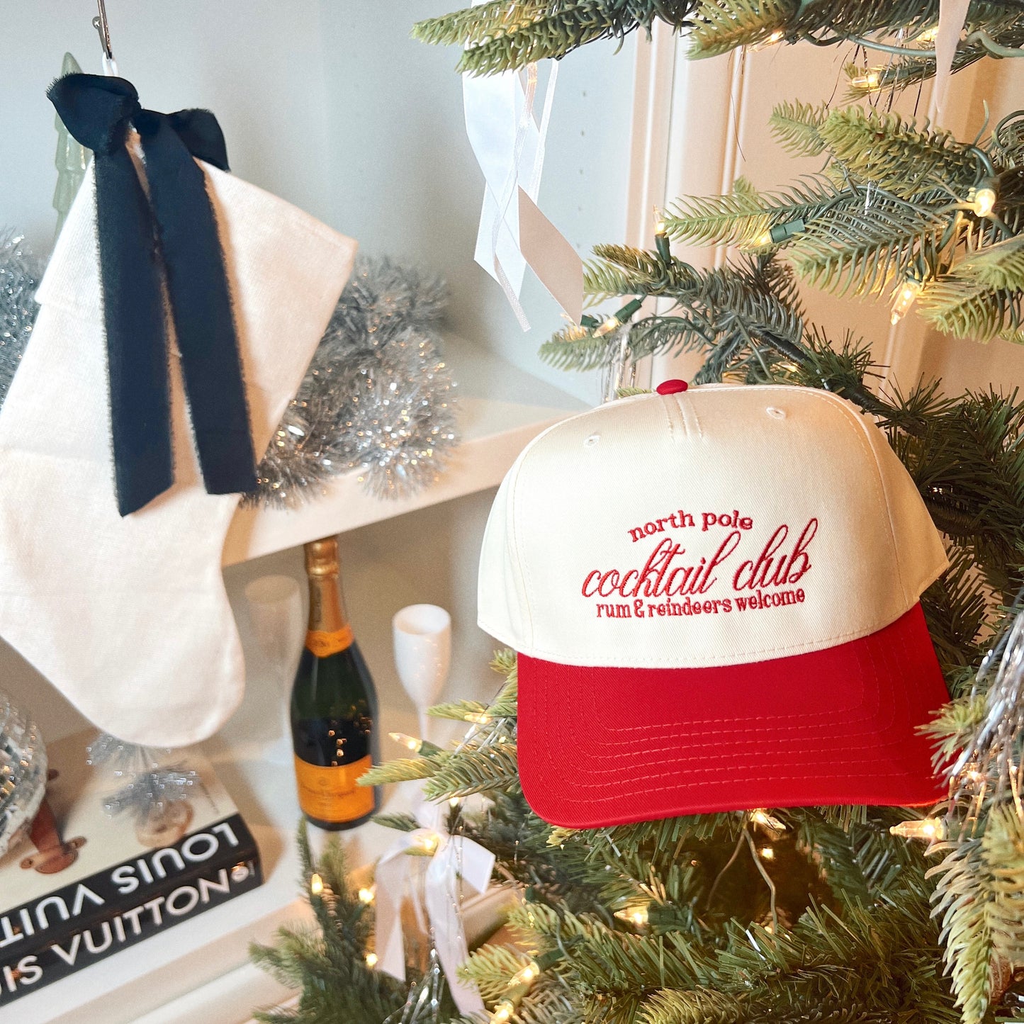 North Pole Cocktail Club Trucker Hat- Holiday Shop