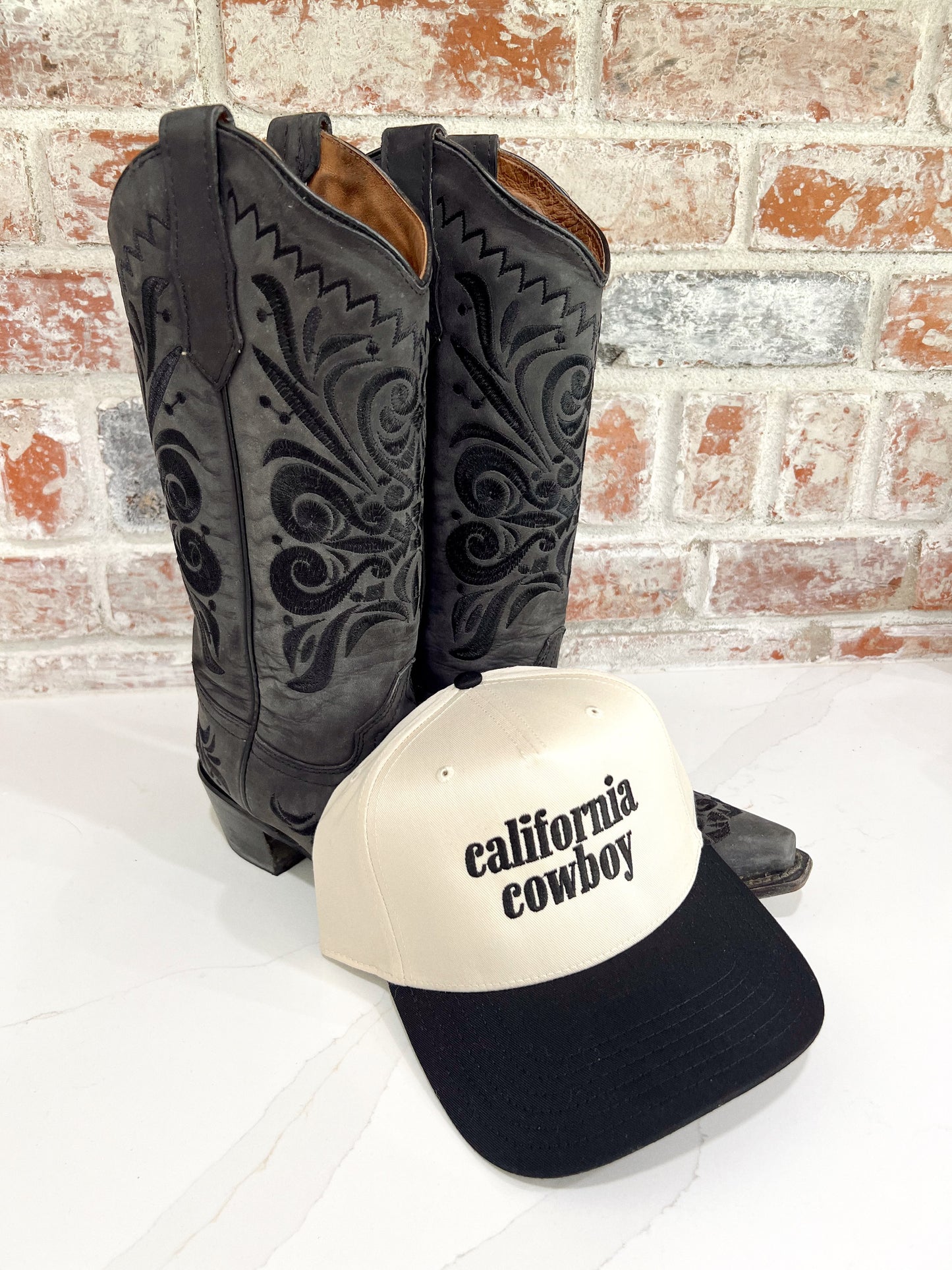 California Cowboy Embroidered Hat