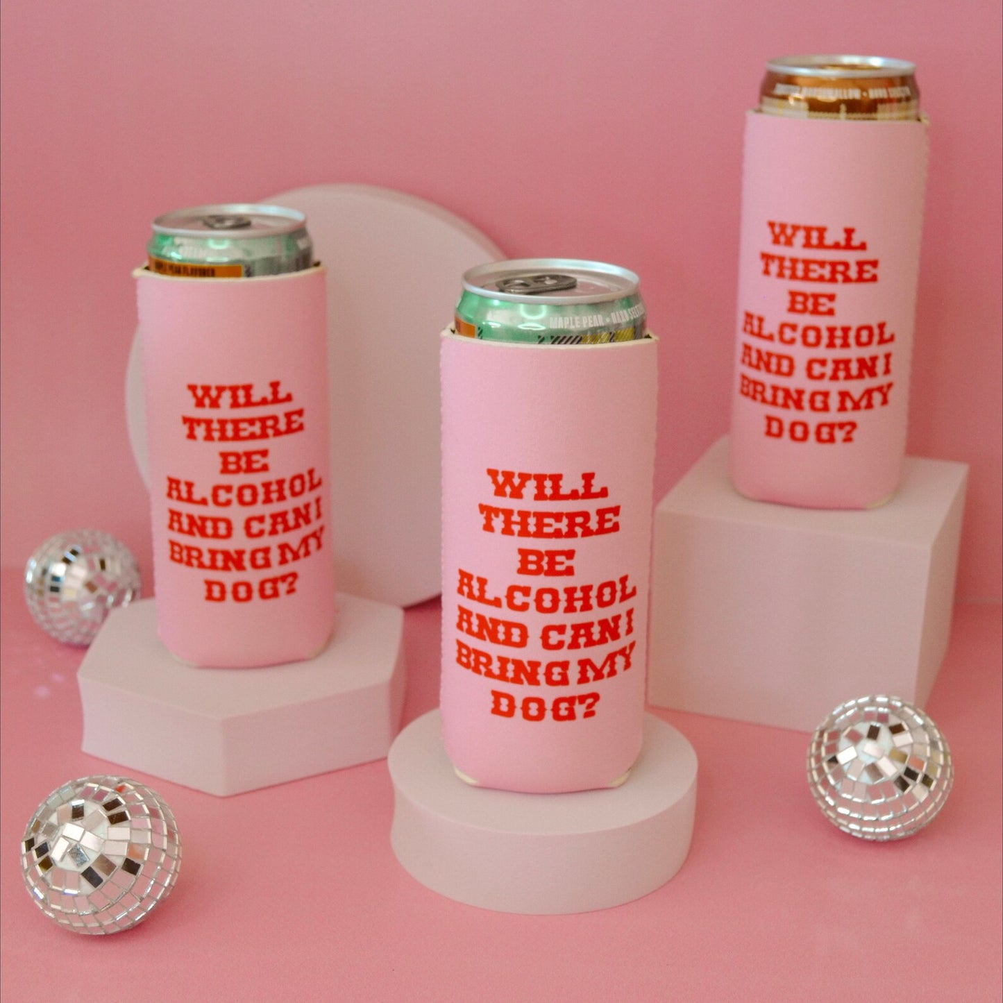 Will There Be Alcohol And Can I Bring My Dog Can Cooler- Gifts For Dog Lovers