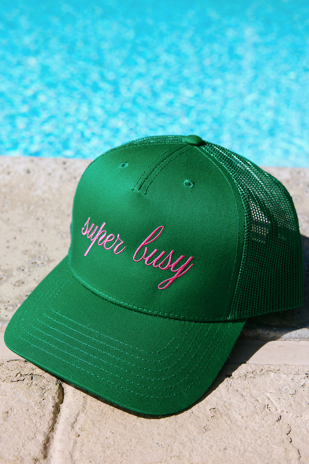 Super Busy 5 Panel Mesh Back Cap