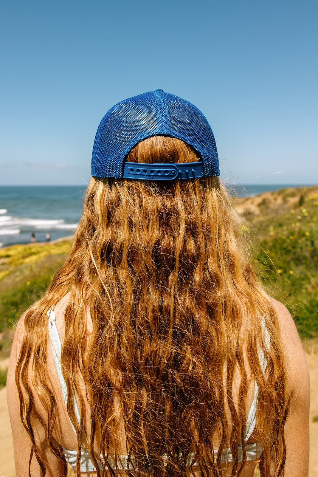 Aloha Hello Howdy 5 Panel Mid Profile Mesh Back Cap