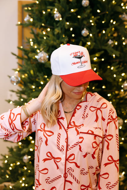 I'll Have What Santa's Having- Embroidered Hat